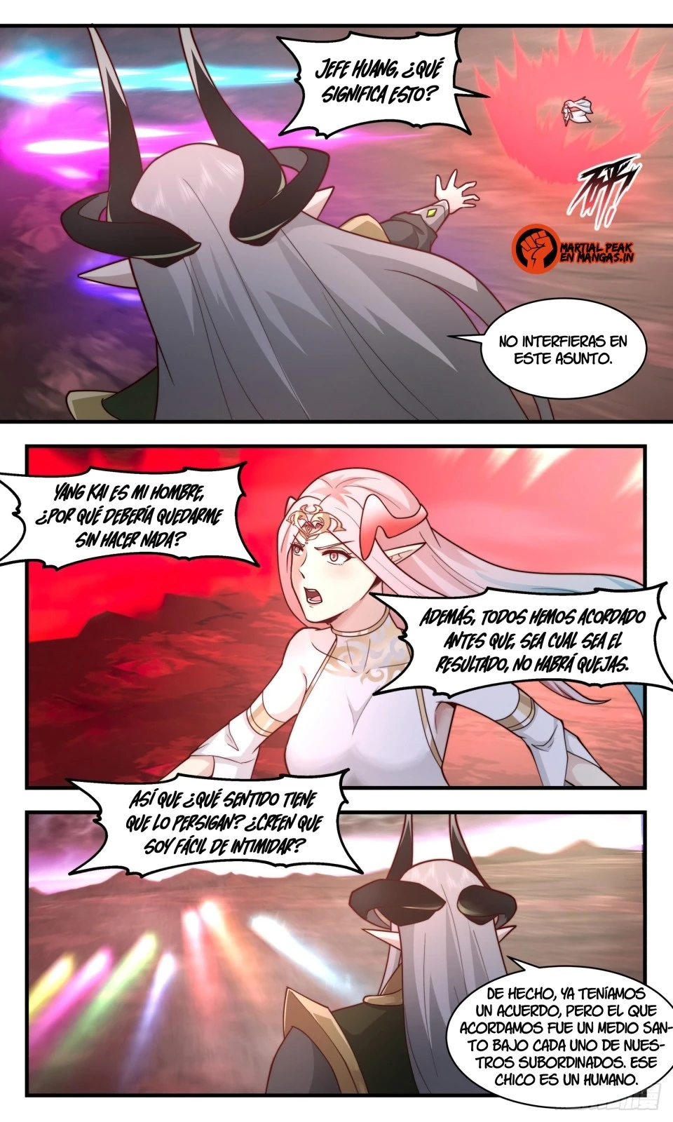 La Cumbre del Arte Marcial — Capítulo 2430 — 3