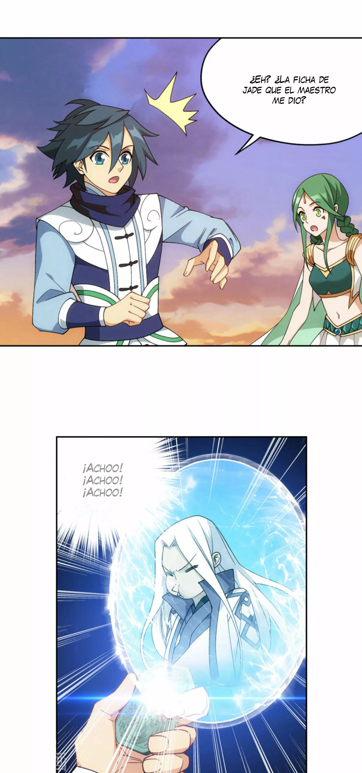 Rompiendo los Cielos en Combate — Capítulo 329 — 8