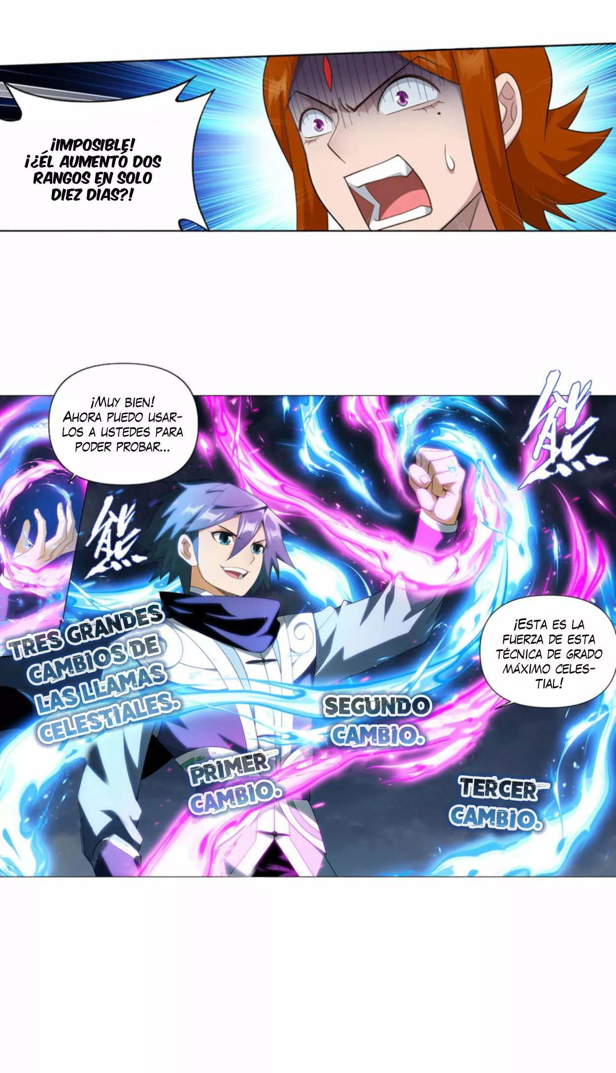Rompiendo los Cielos en Combate — Capítulo 329 — 34