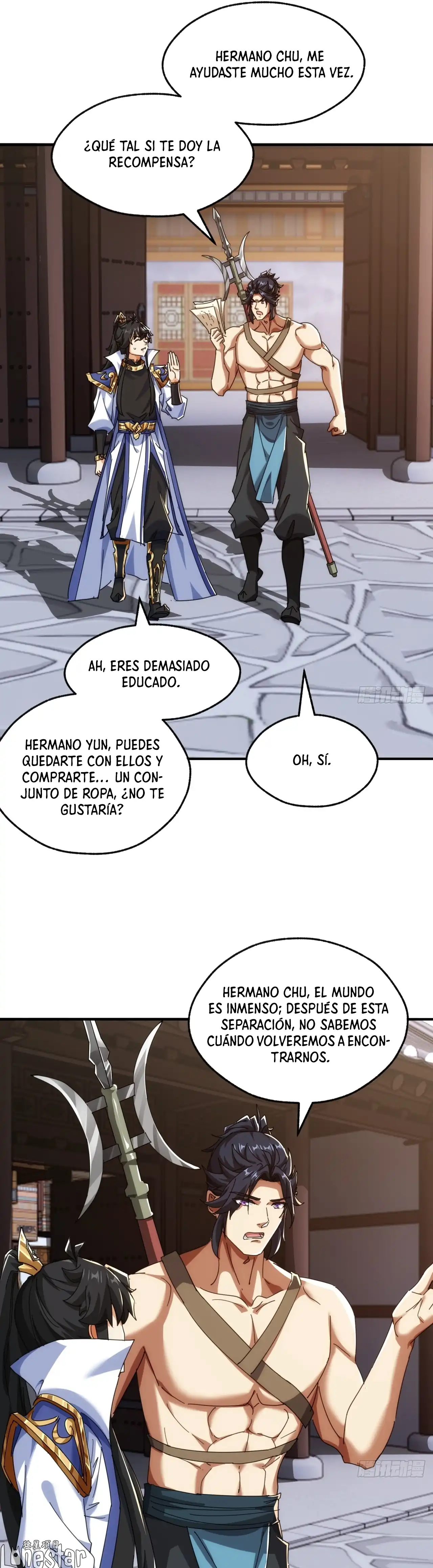 ¡Por favor mata al demonio! ¡Joven maestro! —  Capítulo 64 — 37