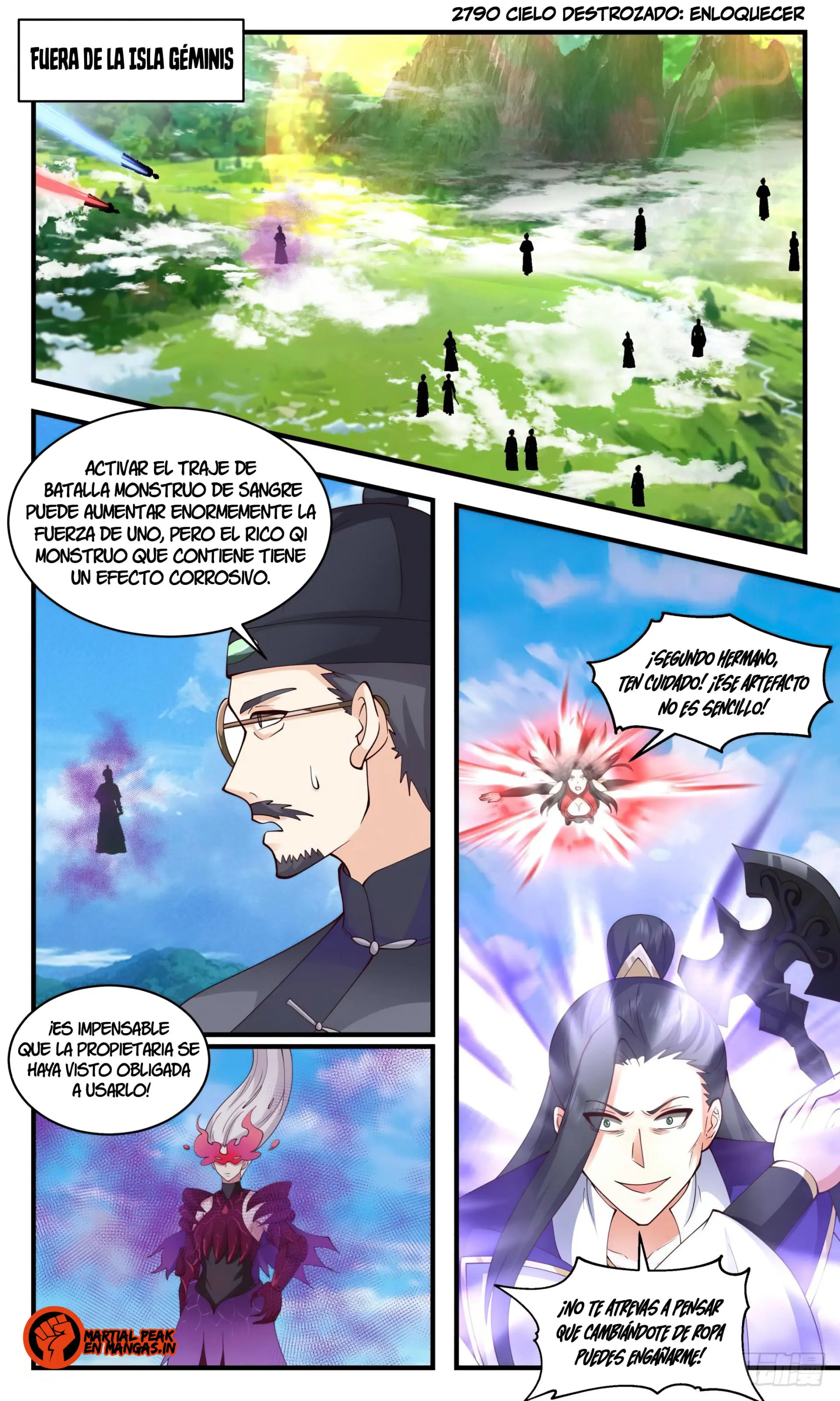 La Cumbre del Arte Marcial — Capítulo 2790 — 2