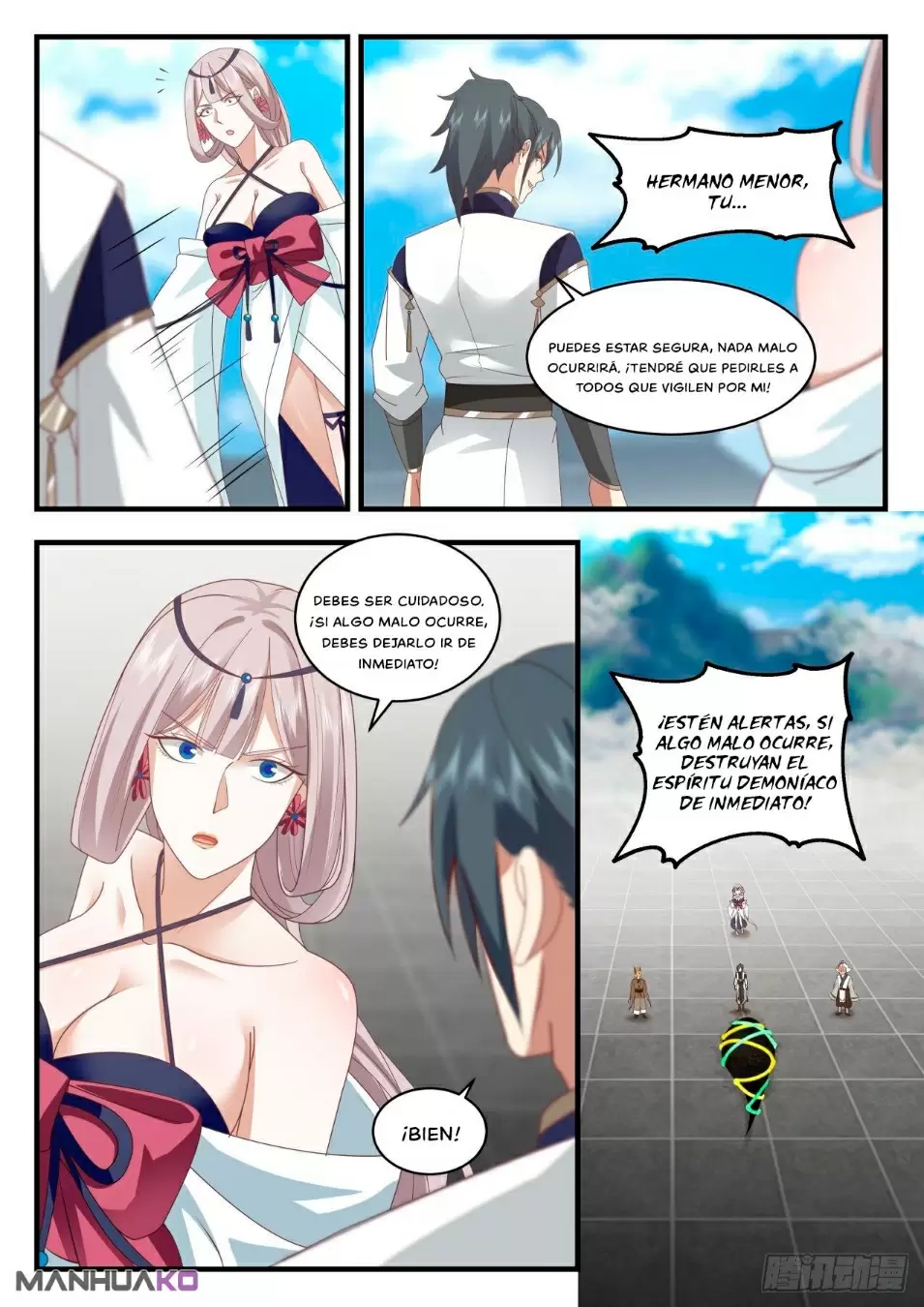La Cumbre del Arte Marcial — Capítulo 2071 — 9