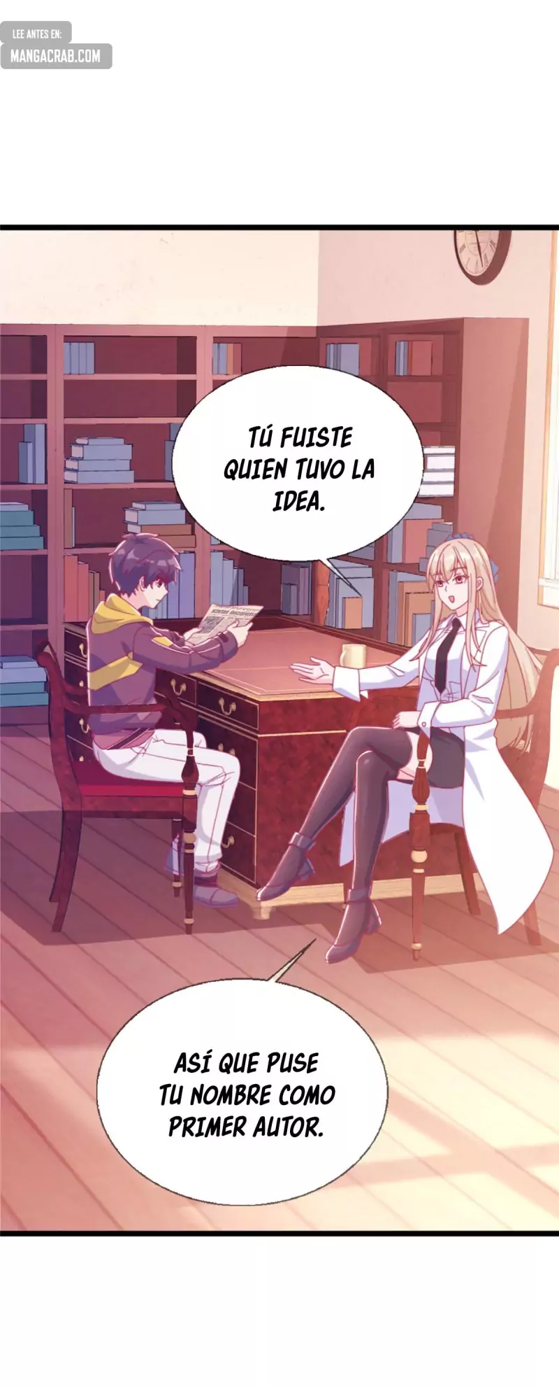 Mi Senpai Sabe Usar Magia — Capítulo 11 — 22