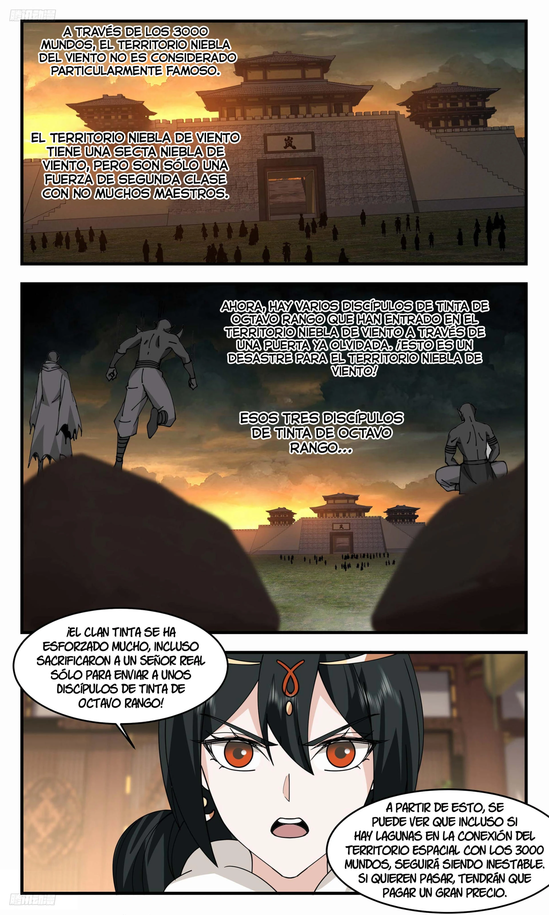 La Cumbre del Arte Marcial — Capítulo 3318 — 3