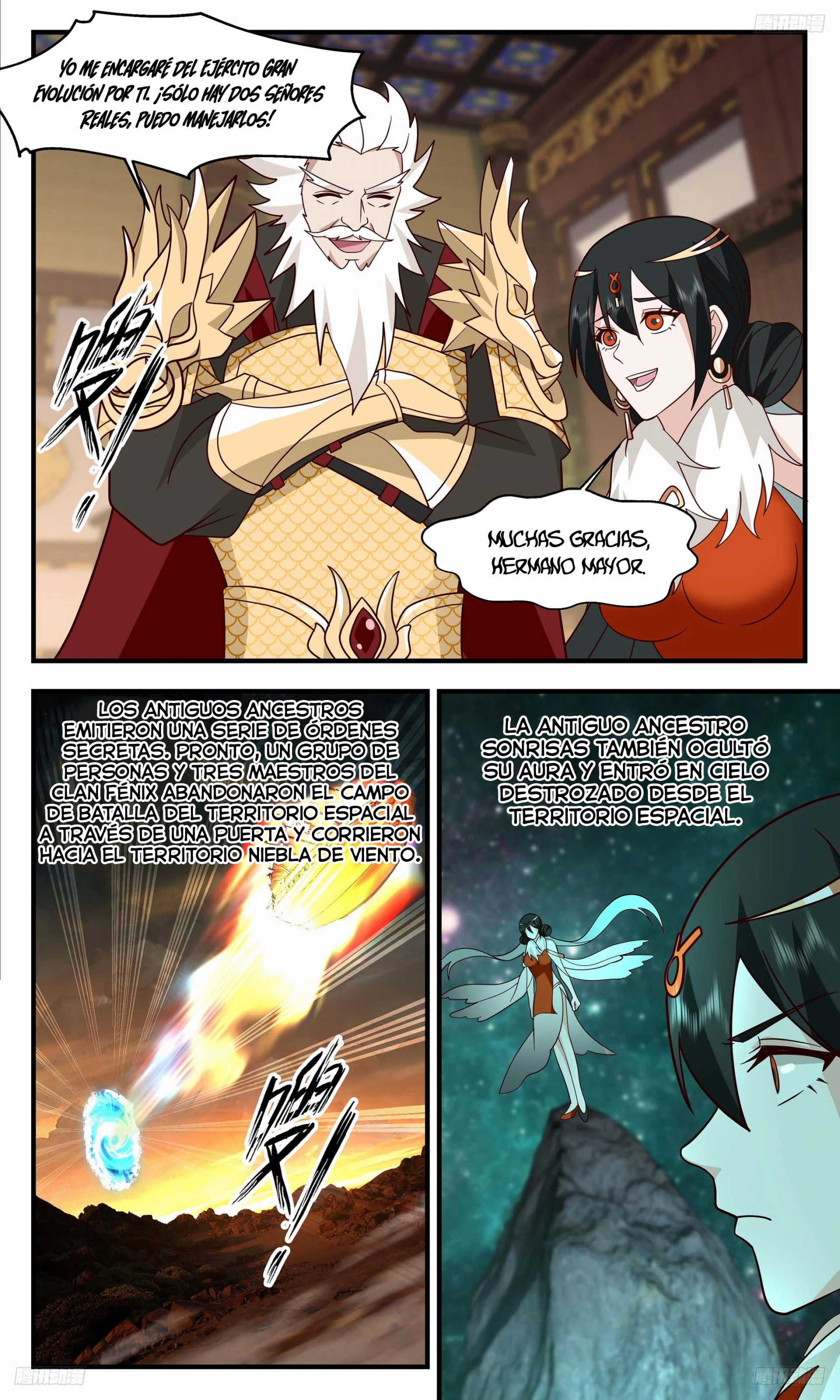 La Cumbre del Arte Marcial — Capítulo 3318 — 6