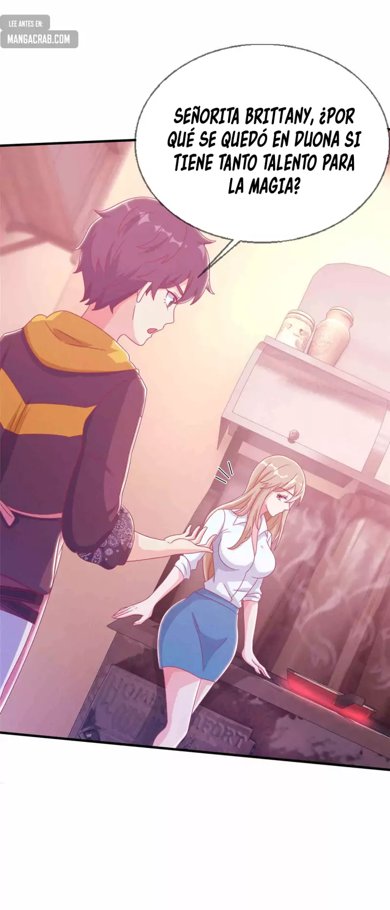 Mi Senpai Sabe Usar Magia — Capítulo 33 — 35