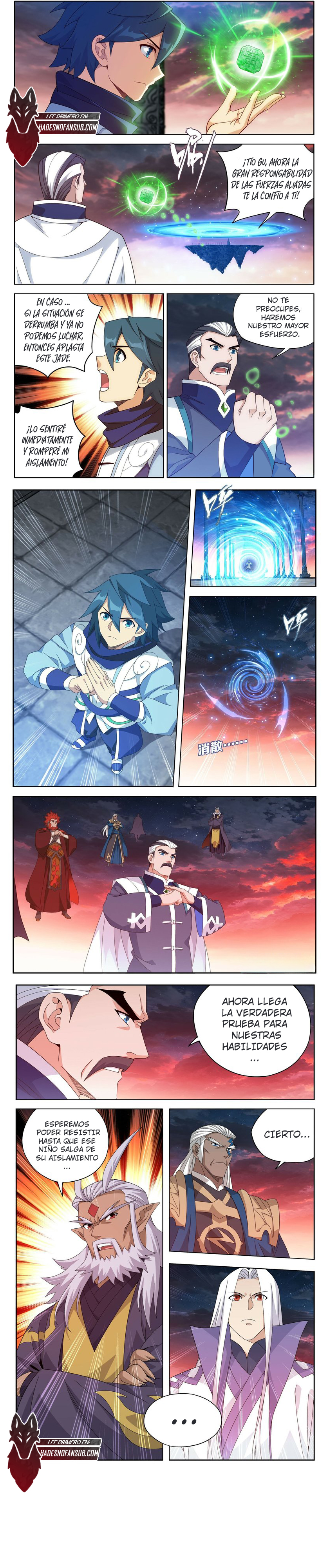Rompiendo los Cielos en Combate — Capítulo 491 — 4