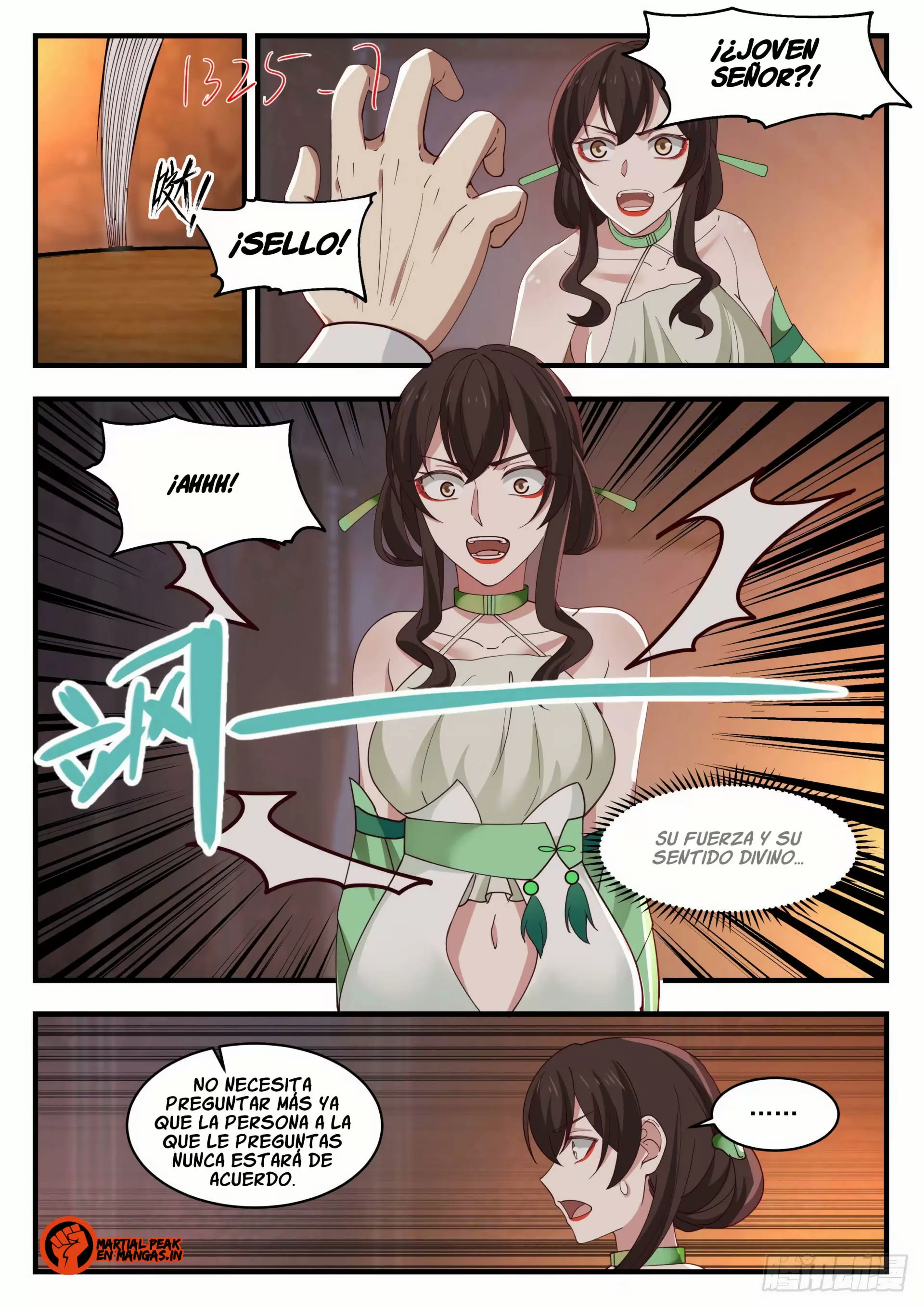 La Cumbre del Arte Marcial — Capítulo 1222 — 8
