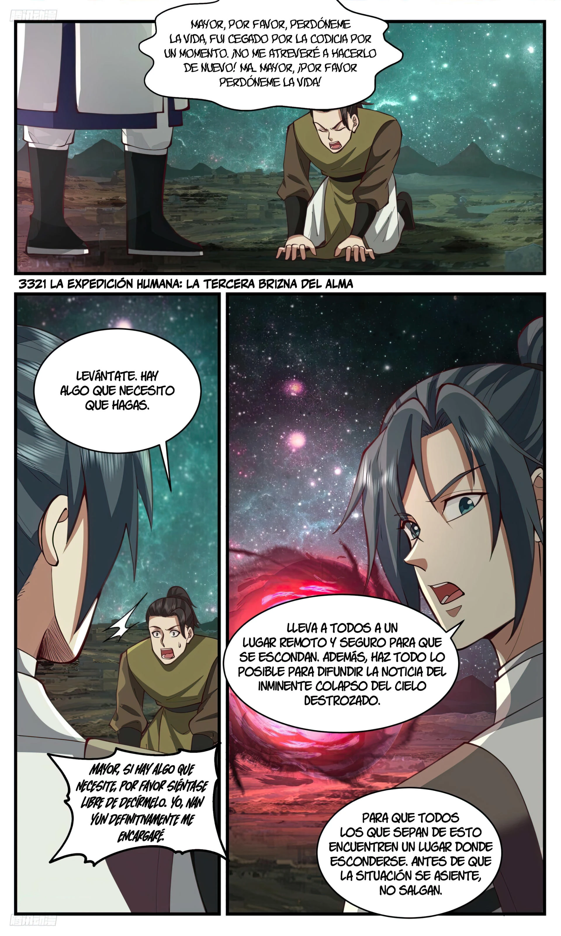 La Cumbre del Arte Marcial — Capítulo 3321 — 2