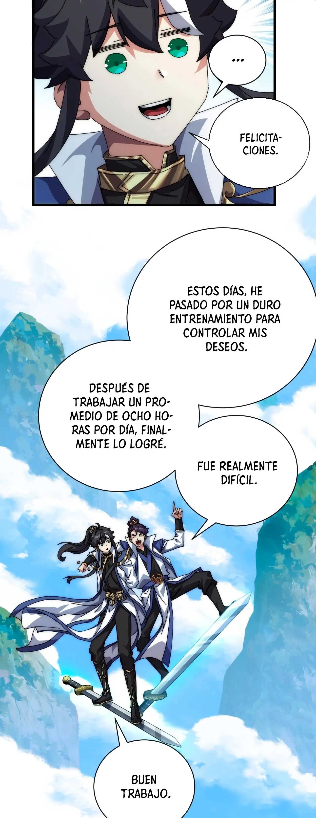 ¡Por favor mata al demonio! ¡Joven maestro! —  Capítulo 74 — 4