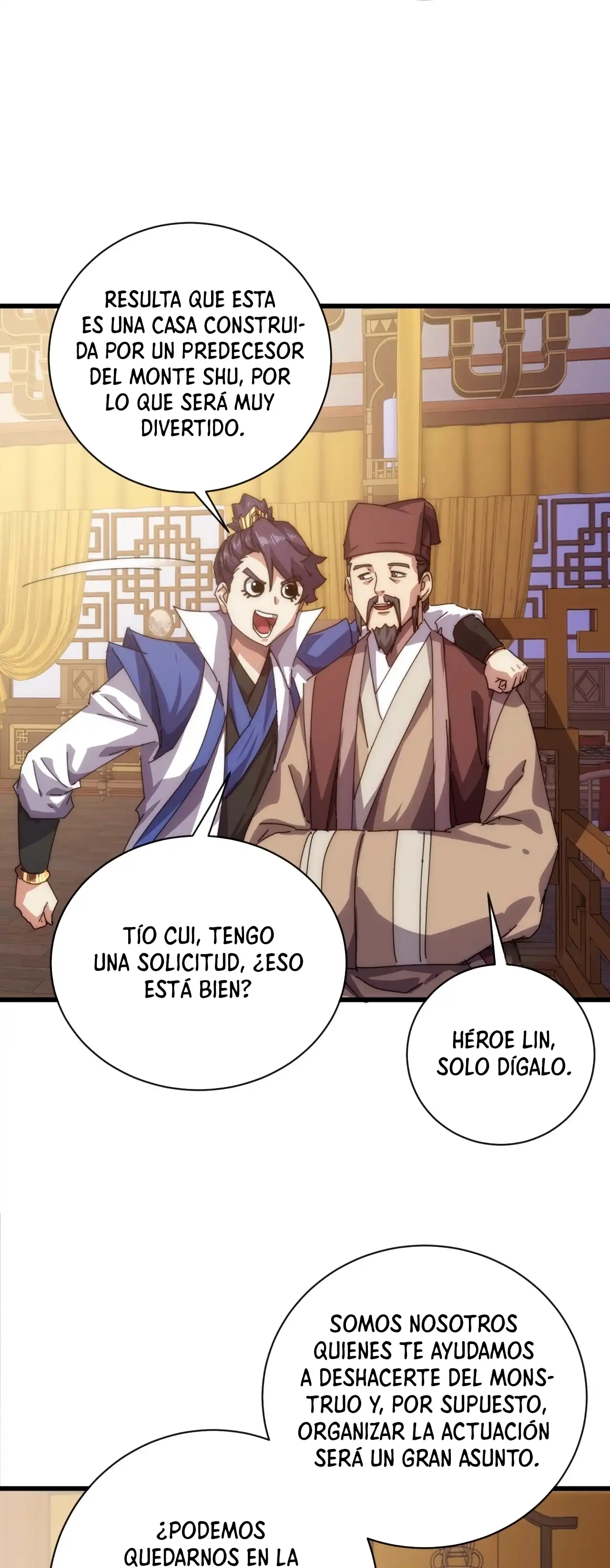 ¡Por favor mata al demonio! ¡Joven maestro! —  Capítulo 74 — 33