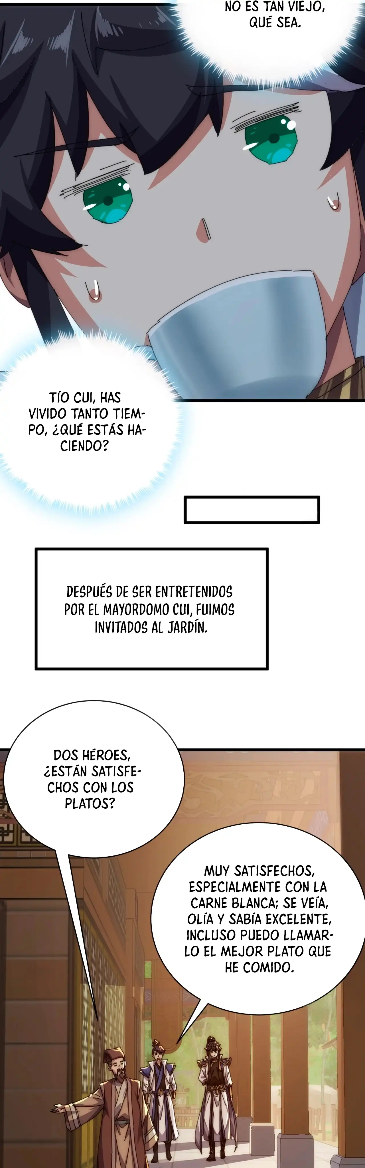 ¡Por favor mata al demonio! ¡Joven maestro! —  Capítulo 74 — 38