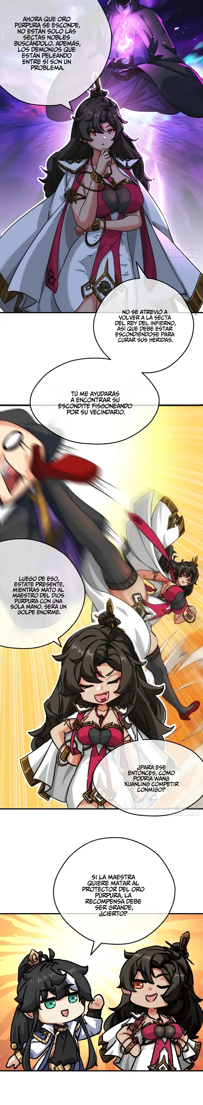 ¡Por favor mata al demonio! ¡Joven maestro! —  Capítulo 47 — 5