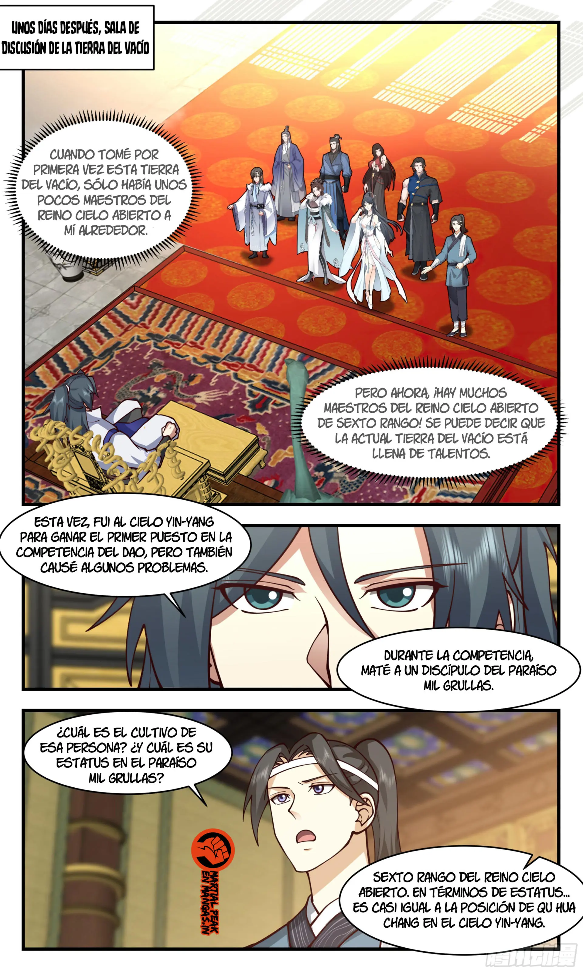 La Cumbre del Arte Marcial — Capítulo 2849 — 8