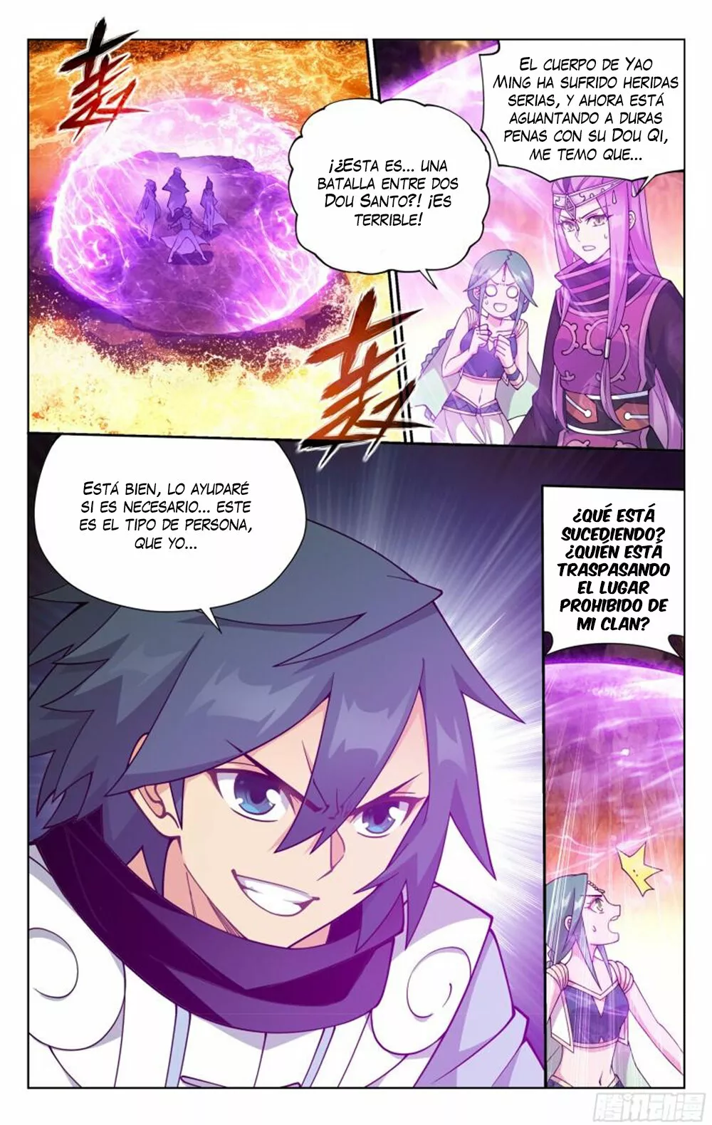 Rompiendo los Cielos en Combate — Capítulo 390 — 11