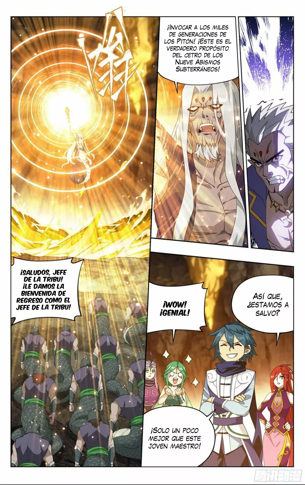 Rompiendo los Cielos en Combate — Capítulo 390 — 18