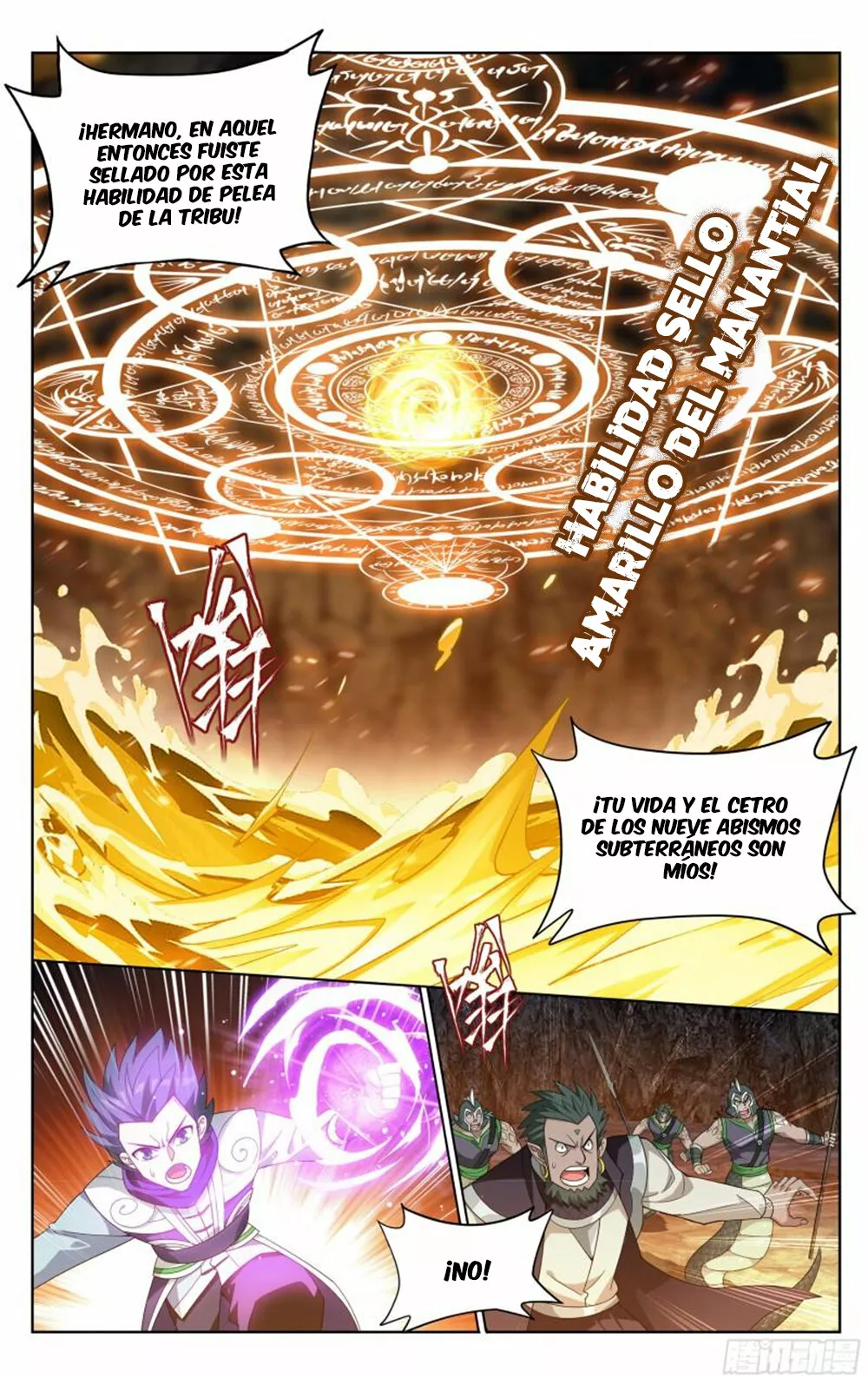 Rompiendo los Cielos en Combate — Capítulo 390 — 21