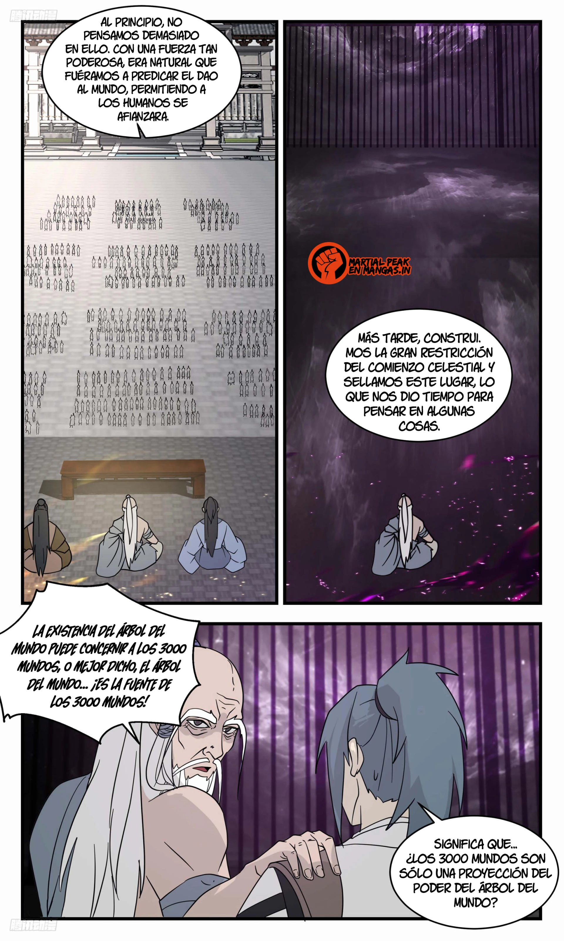 La Cumbre del Arte Marcial — Capítulo 3276 — 4