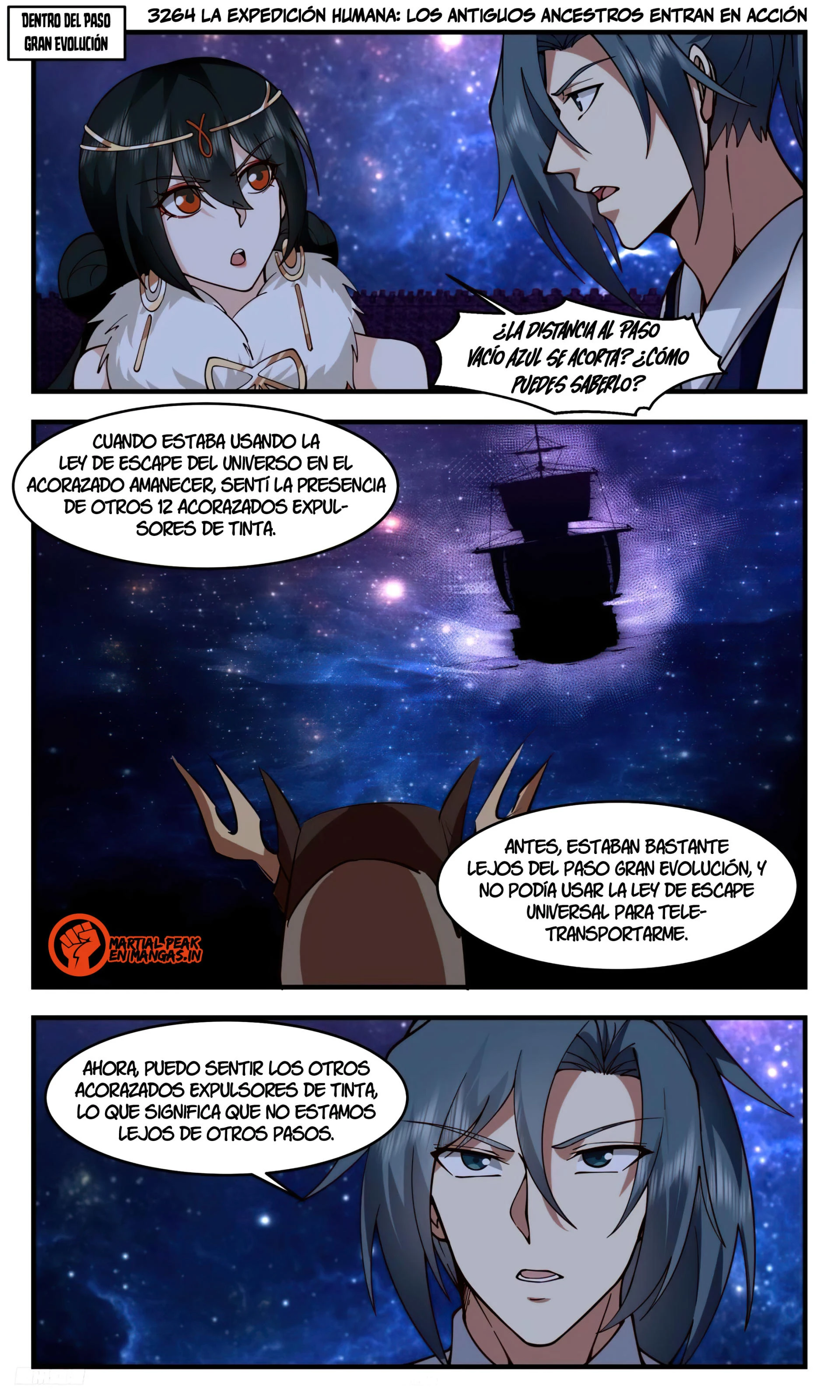 La Cumbre del Arte Marcial — Capítulo 3264 — 2