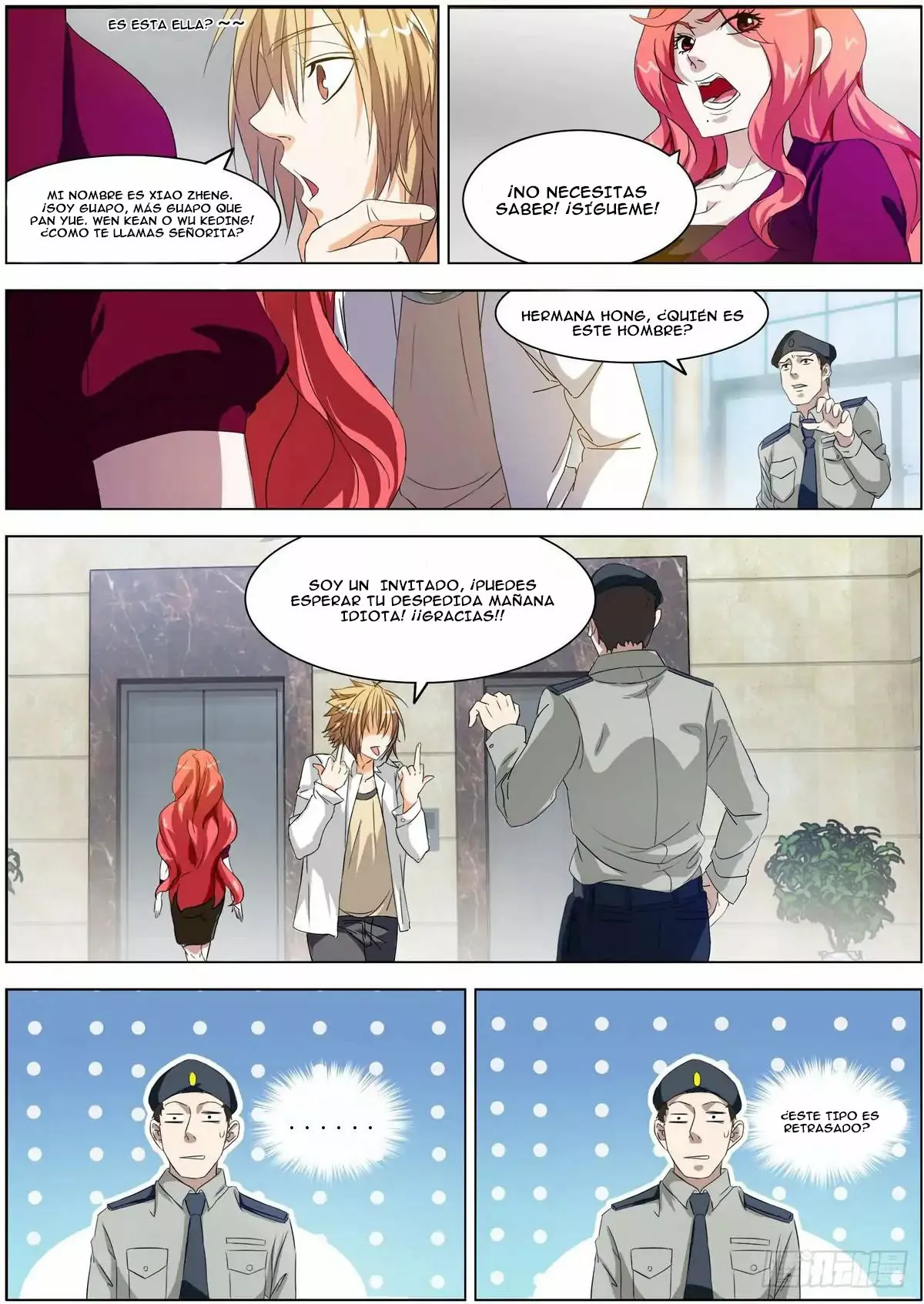 El Guardaespaldas de la Diosa — Capítulo 1 — 7