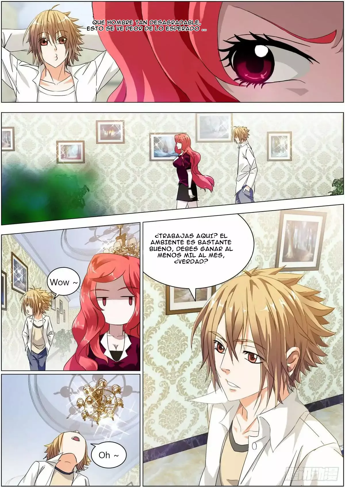 El Guardaespaldas de la Diosa — Capítulo 1 — 8