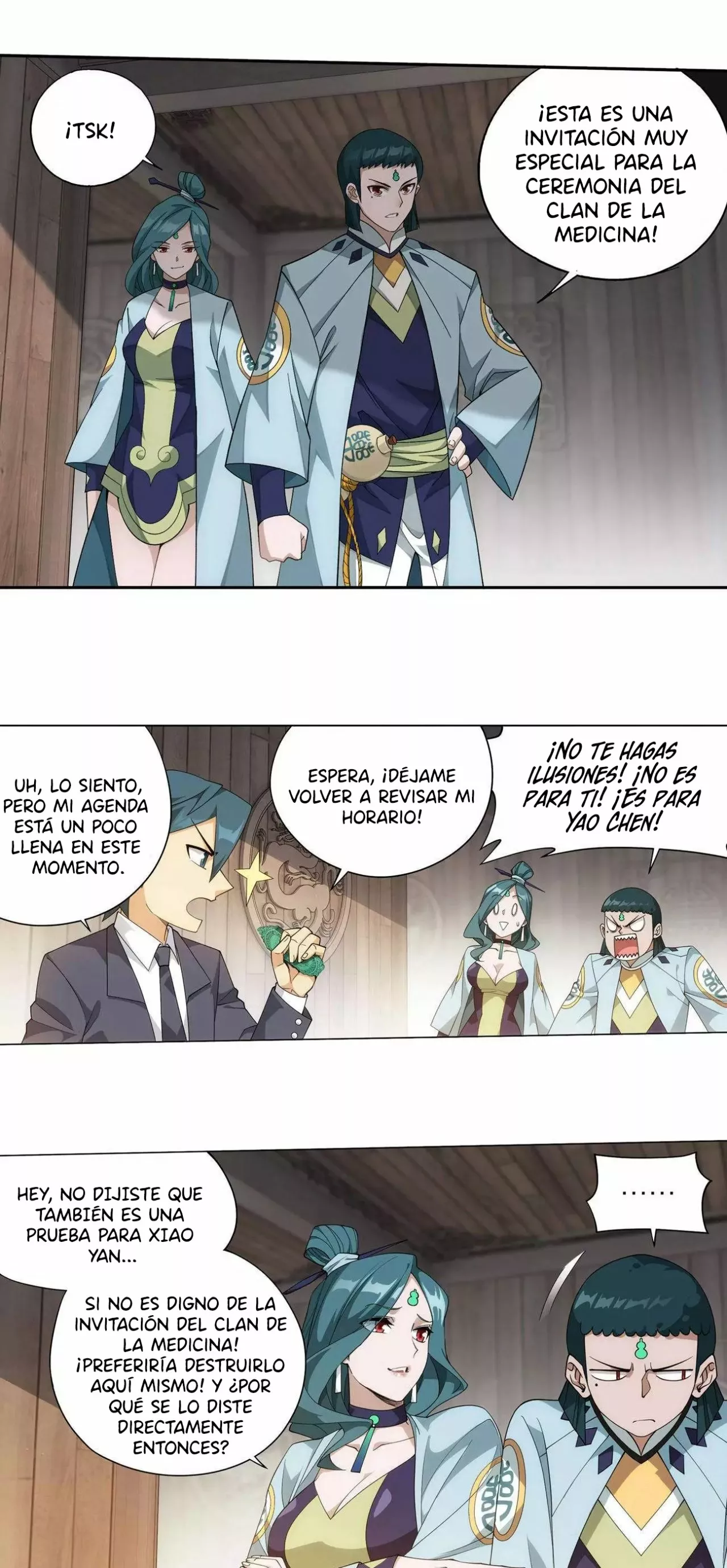 Rompiendo los Cielos en Combate — Capítulo 356 — 22