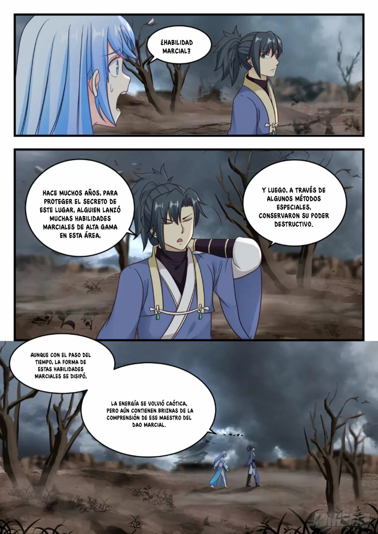 La Cumbre del Arte Marcial — Capítulo 584 — 5