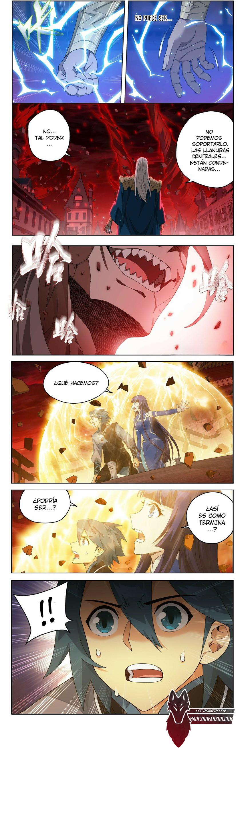 Rompiendo los Cielos en Combate — Capítulo 499 — 4