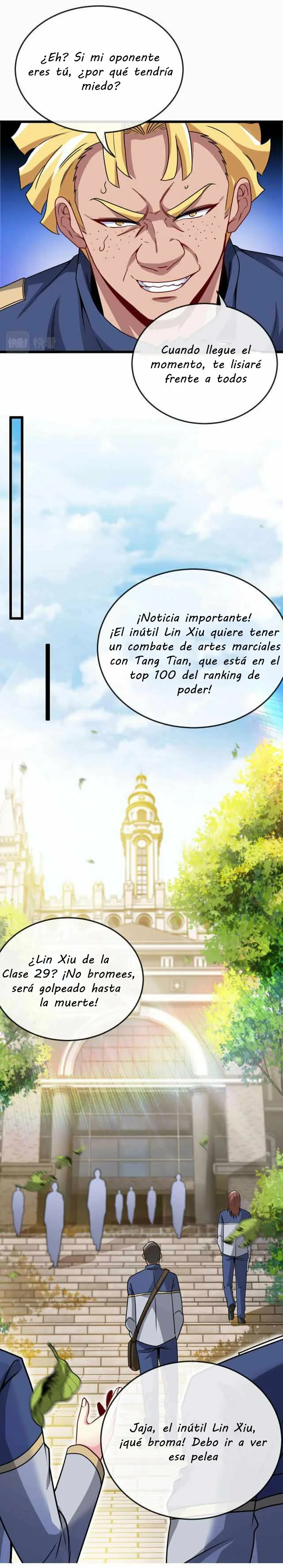 Sistema de actualizacion divino — Capítulo 15 — 15
