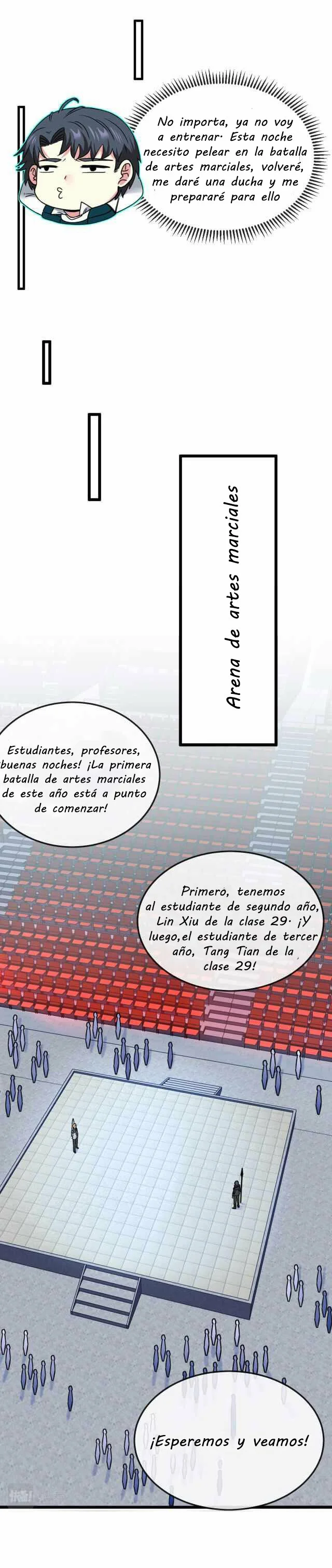 Sistema de actualizacion divino — Capítulo 15 — 20