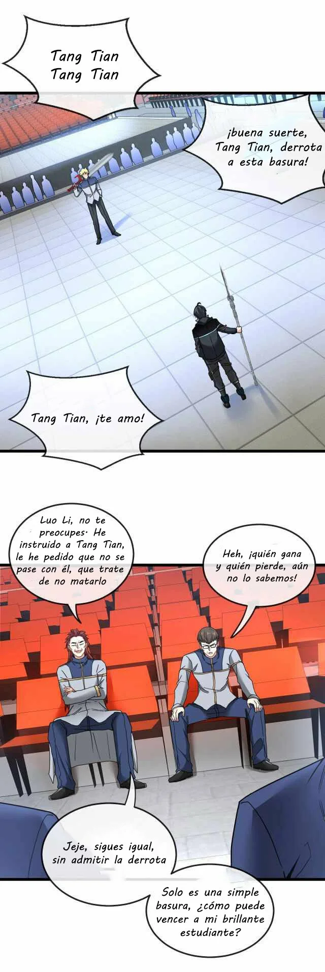 Sistema de actualizacion divino — Capítulo 15 — 21
