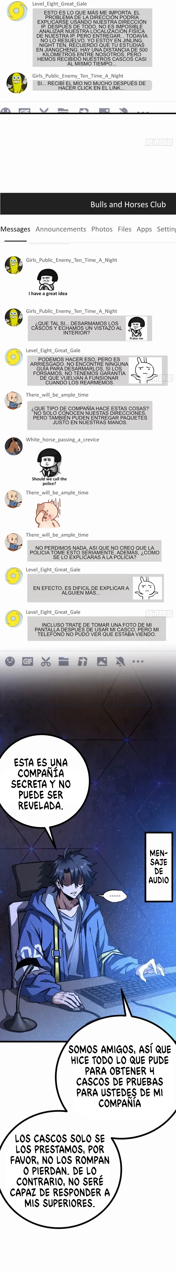 este juego es demasiado realista — Capítulo 3 — 8