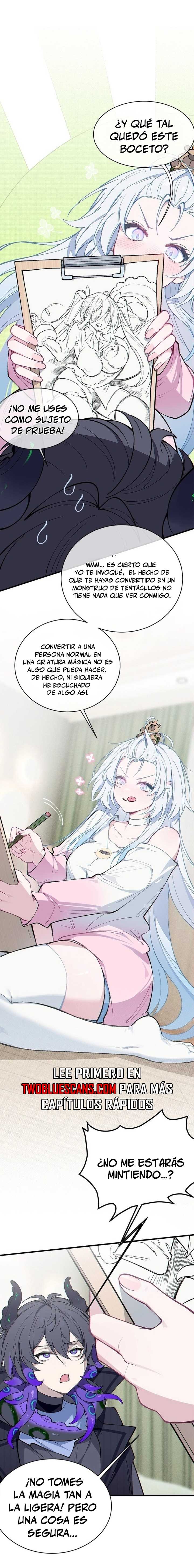 ¡Tras convertirme en un monstruo de tentáculos, las chicas enloquecieron por mí! — Capitulo 2 — 8