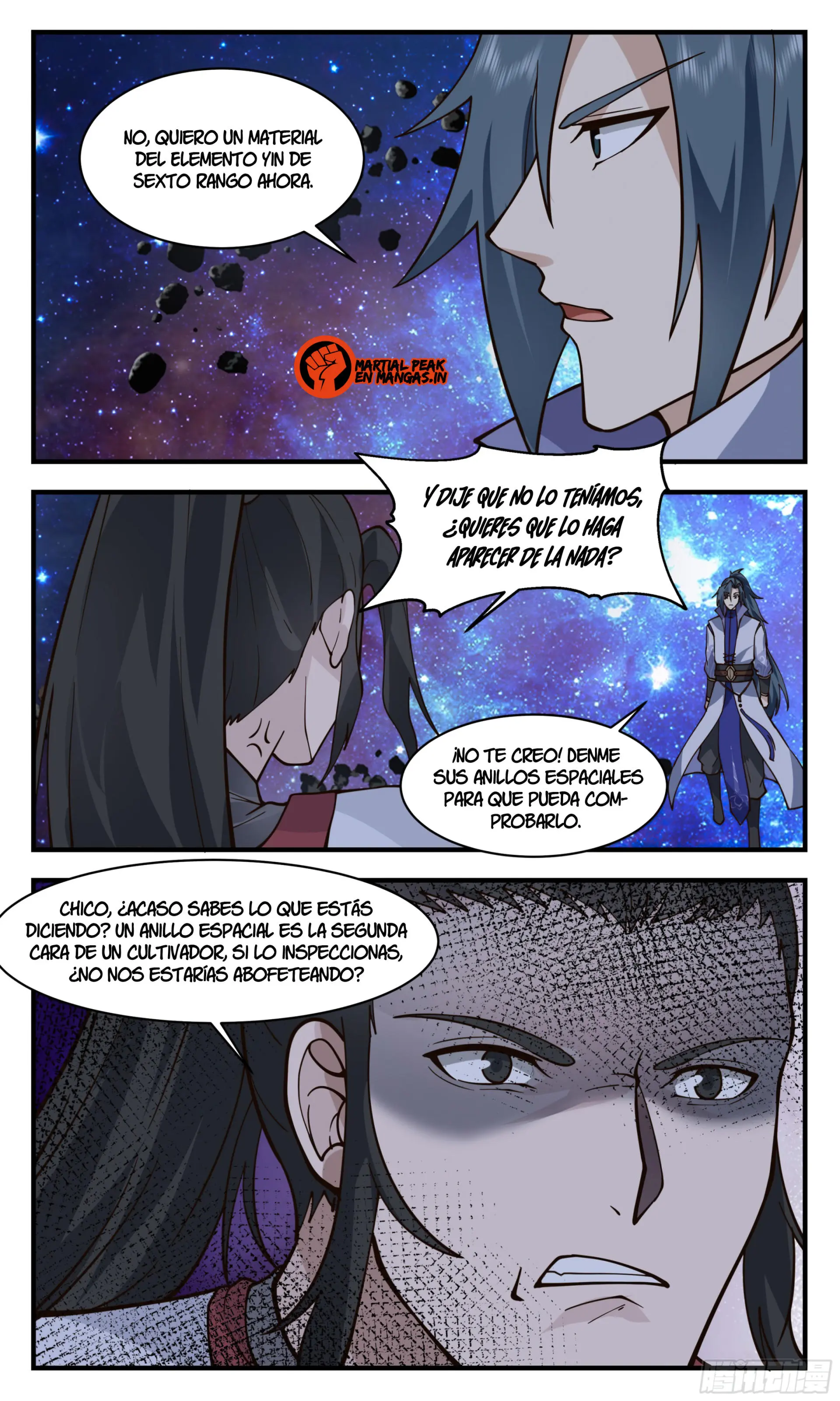 La Cumbre del Arte Marcial — Capítulo 2781 — 9