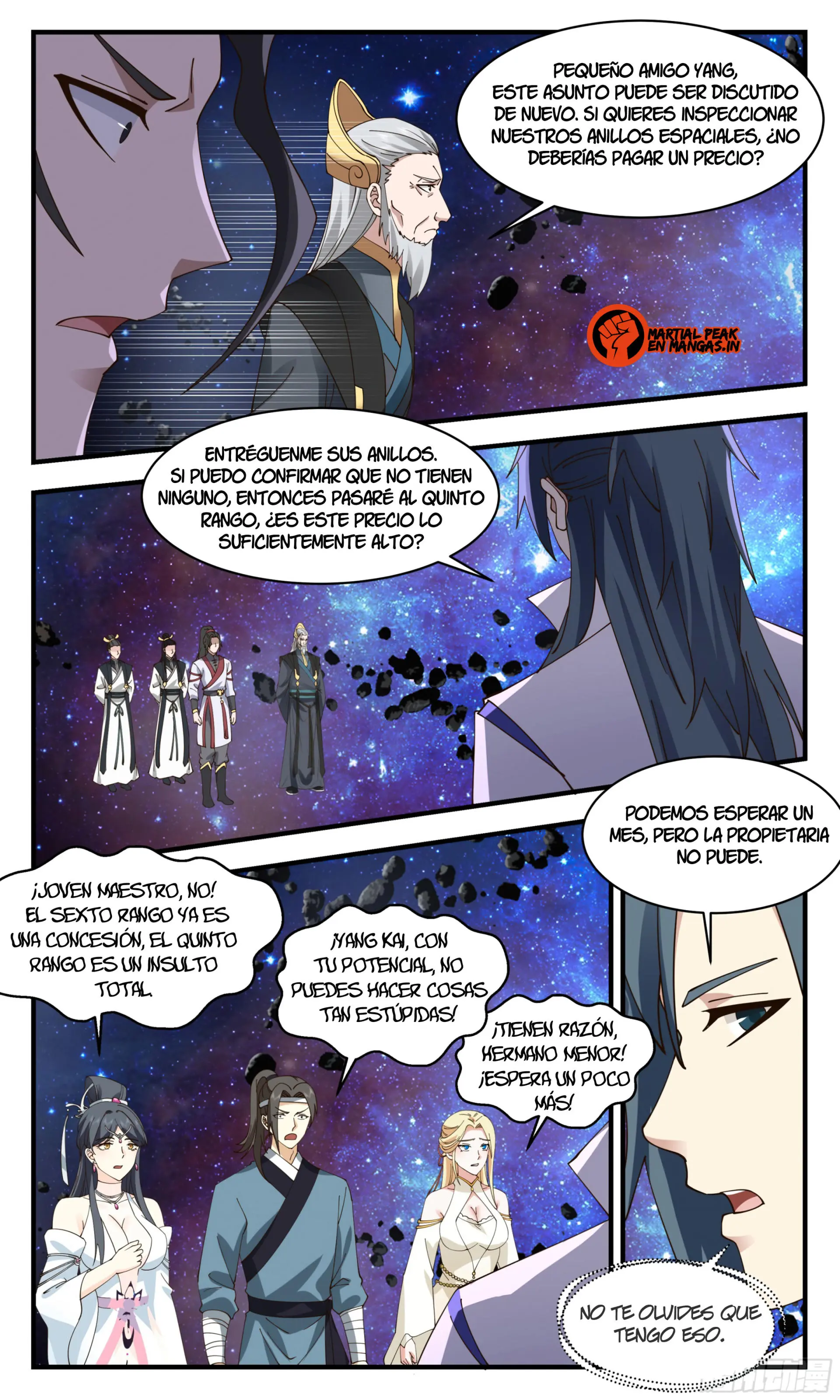 La Cumbre del Arte Marcial — Capítulo 2781 — 11