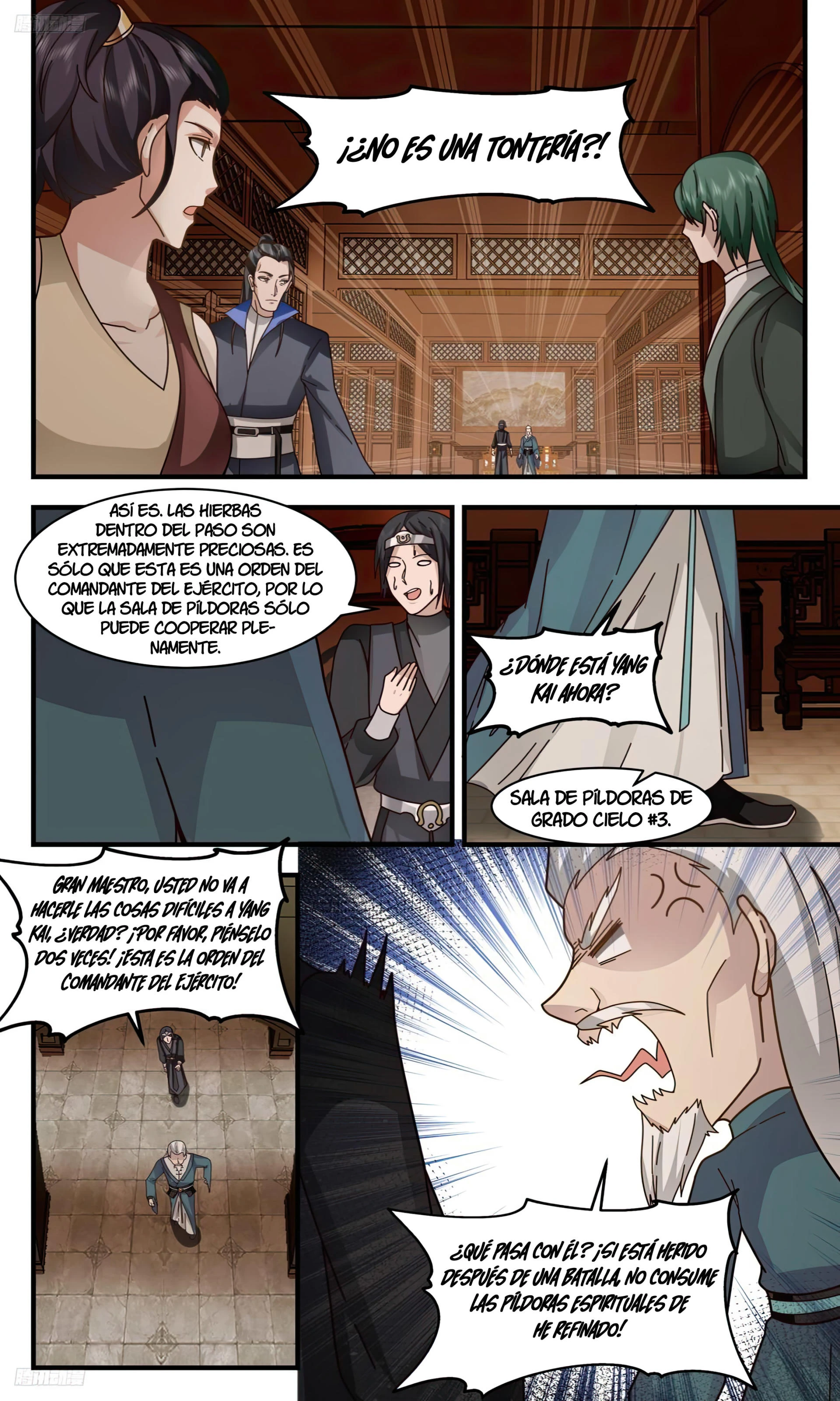 La Cumbre del Arte Marcial — Capítulo 3098 — 9