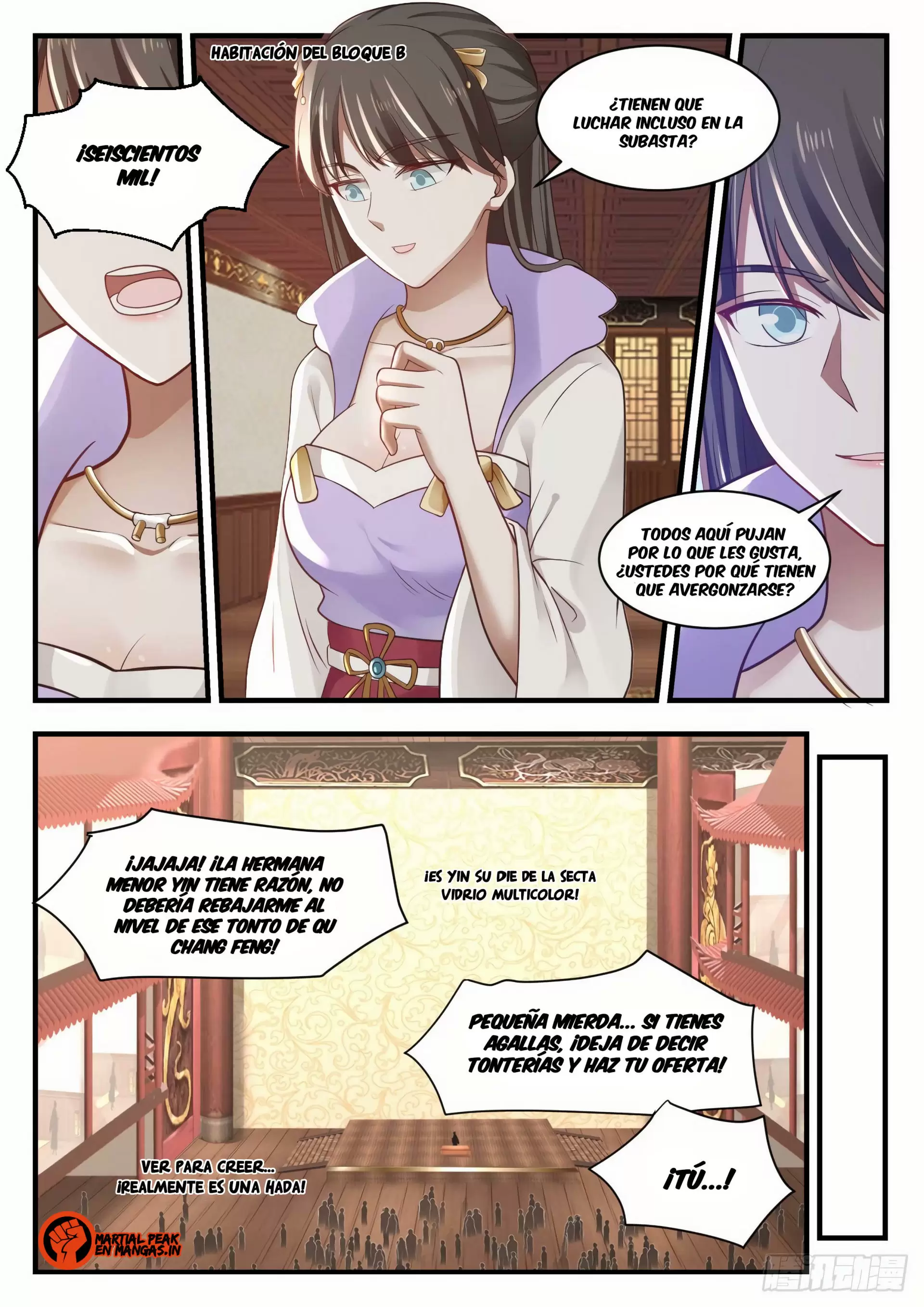 La Cumbre del Arte Marcial — Capítulo 1058  — ¡Esperando la oportunidad! — 5