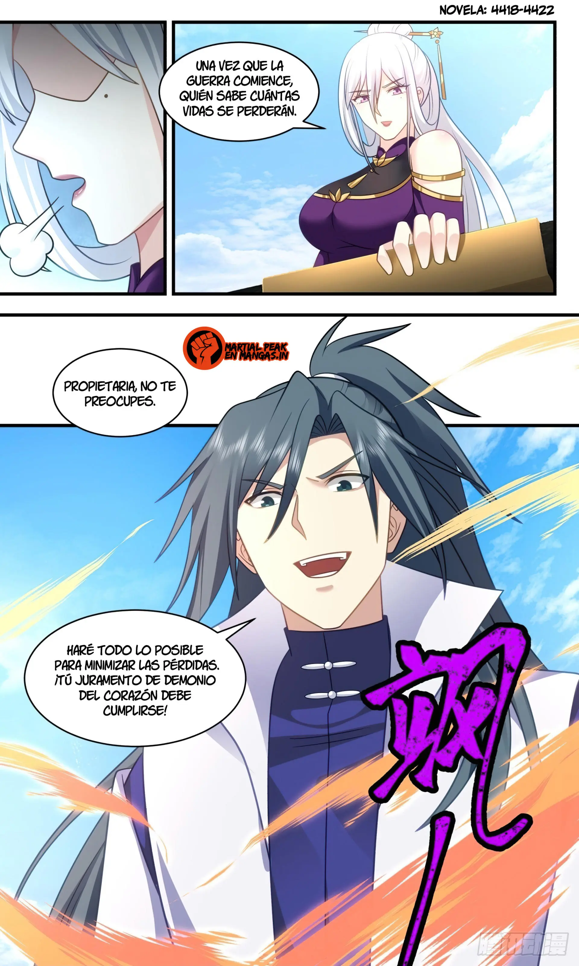 La Cumbre del Arte Marcial — Capítulo 2799 — 13