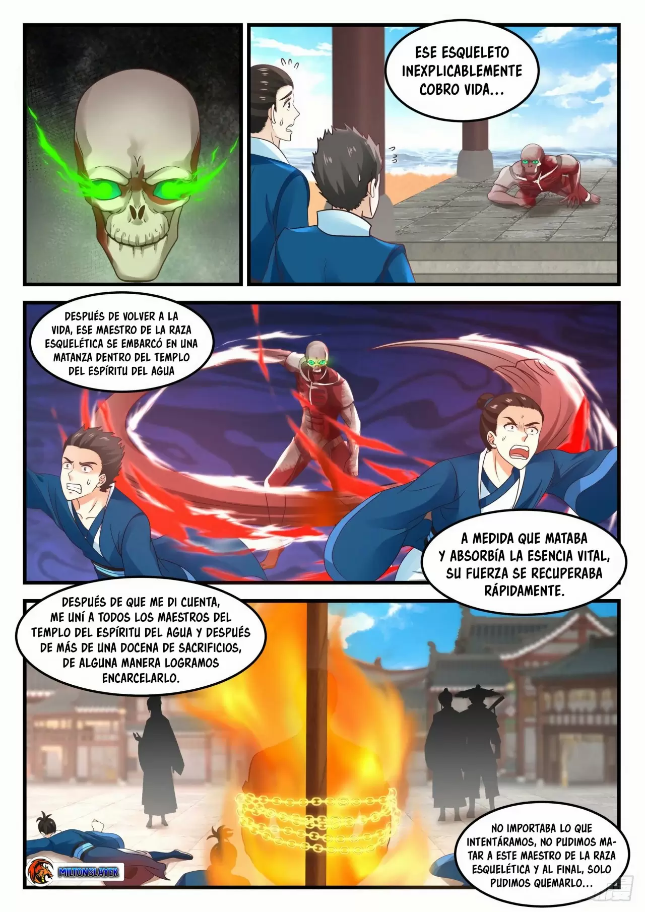La Cumbre del Arte Marcial — Capítulo 817 — 6