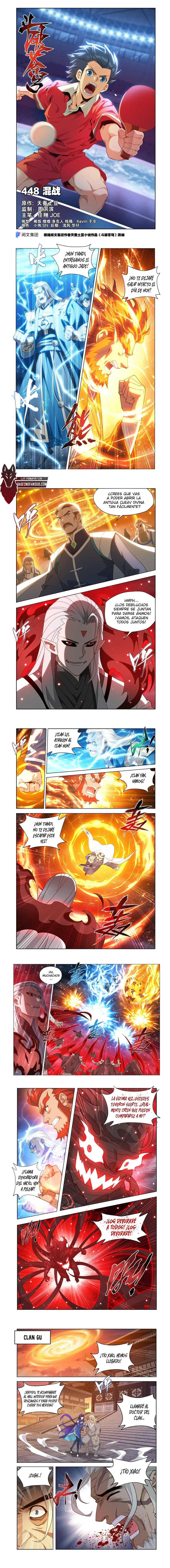 Rompiendo los Cielos en Combate — Capítulo 448 — 2
