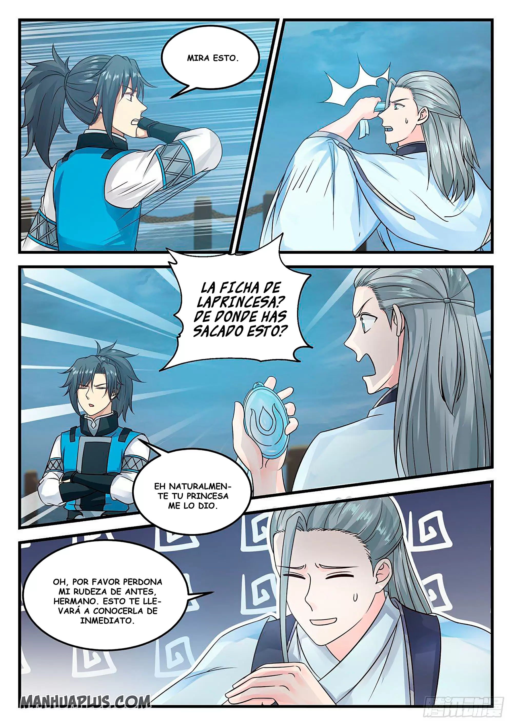 La Cumbre del Arte Marcial — Capítulo 691 — 3