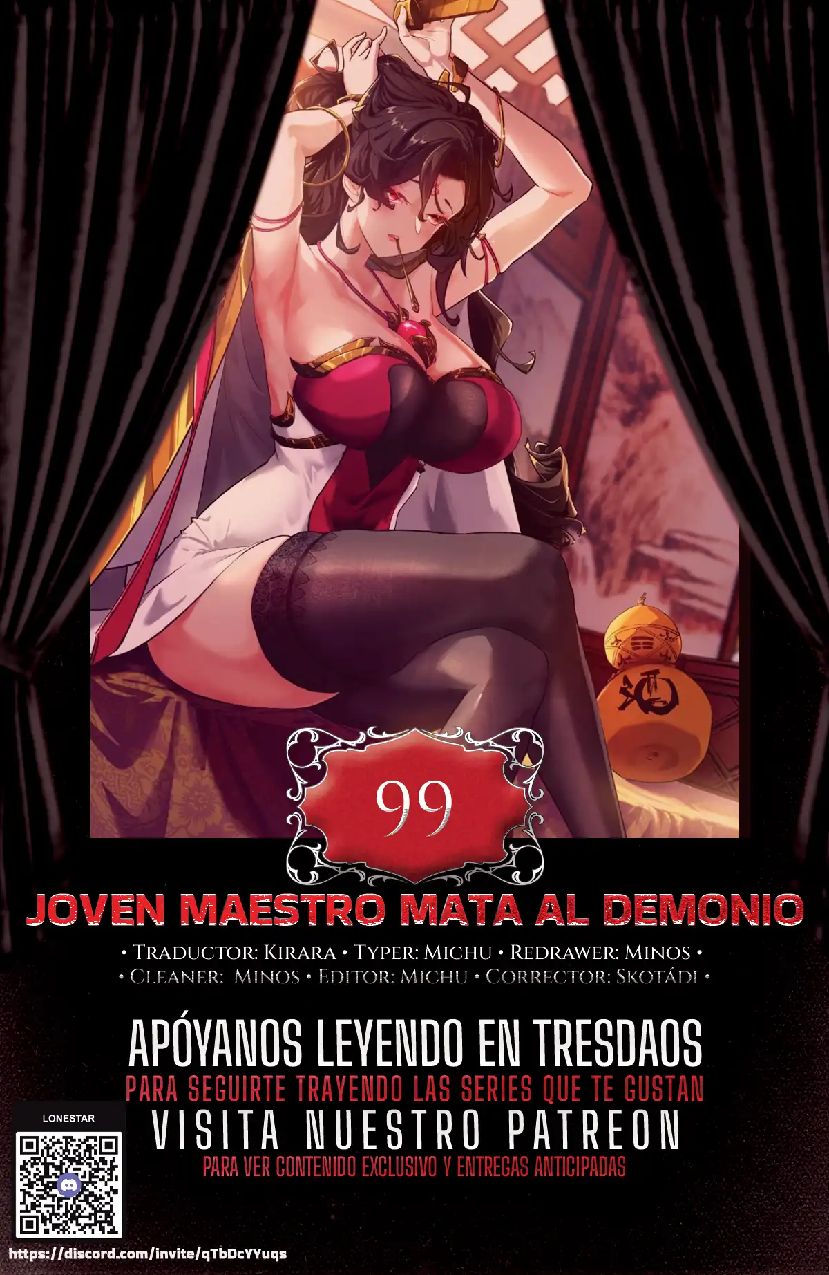 ¡Por favor mata al demonio! ¡Joven maestro! —  Capítulo 99 — 2