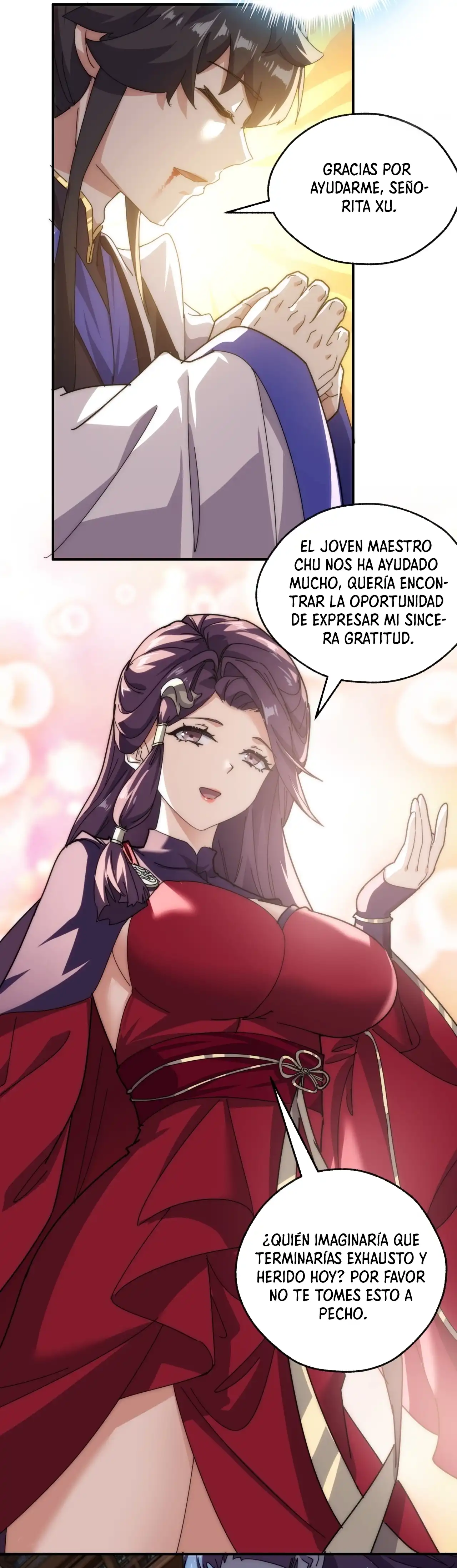 ¡Por favor mata al demonio! ¡Joven maestro! —  Capítulo 99 — 8