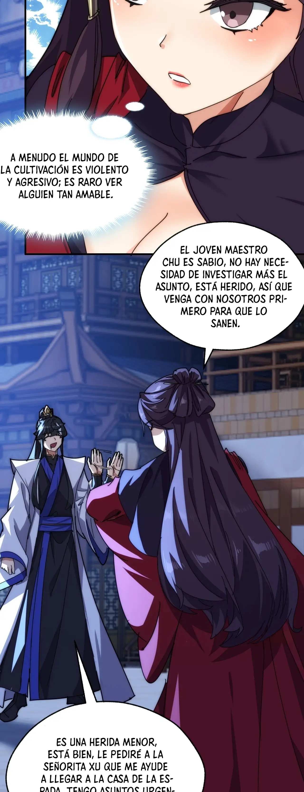 ¡Por favor mata al demonio! ¡Joven maestro! —  Capítulo 99 — 11