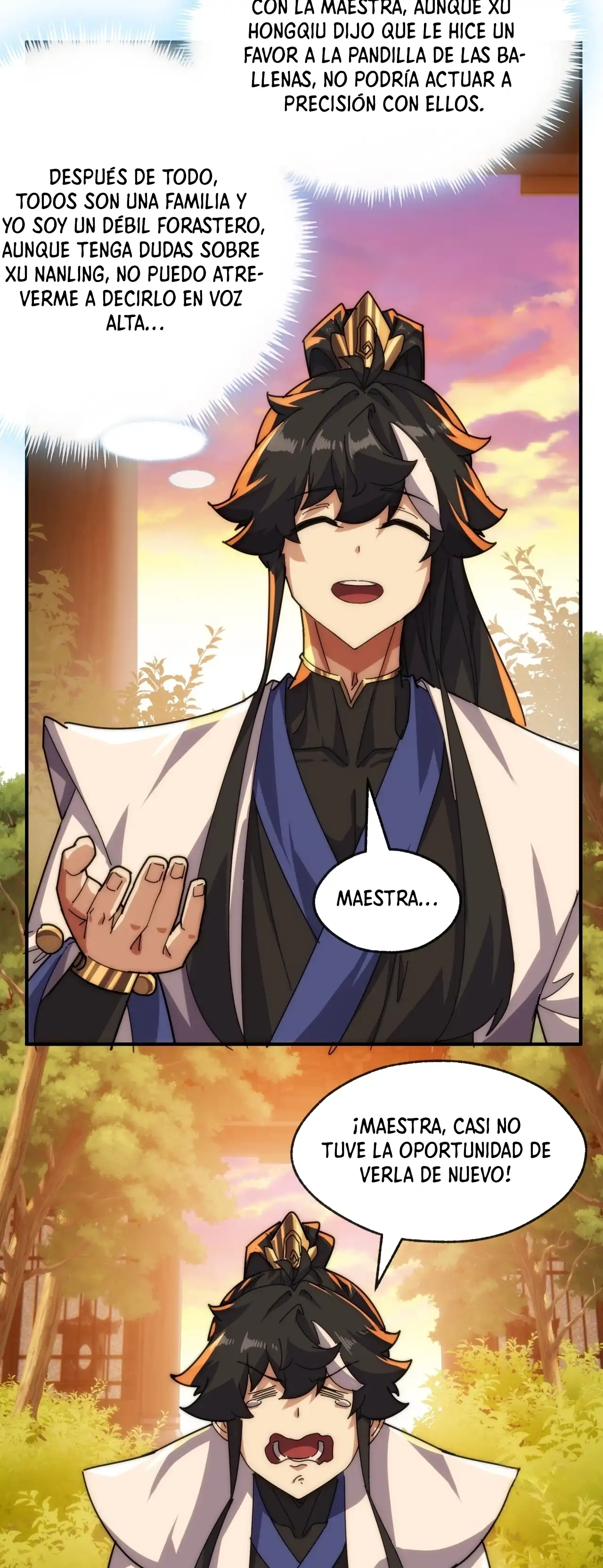 ¡Por favor mata al demonio! ¡Joven maestro! —  Capítulo 99 — 17