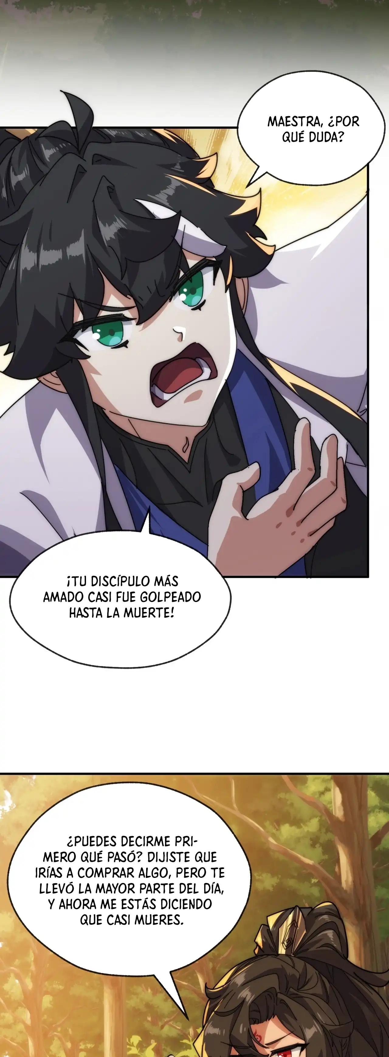 ¡Por favor mata al demonio! ¡Joven maestro! —  Capítulo 99 — 19