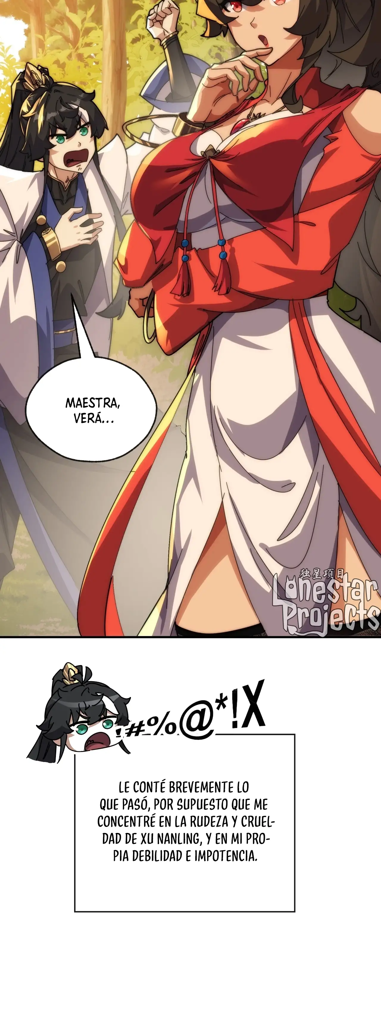 ¡Por favor mata al demonio! ¡Joven maestro! —  Capítulo 99 — 20