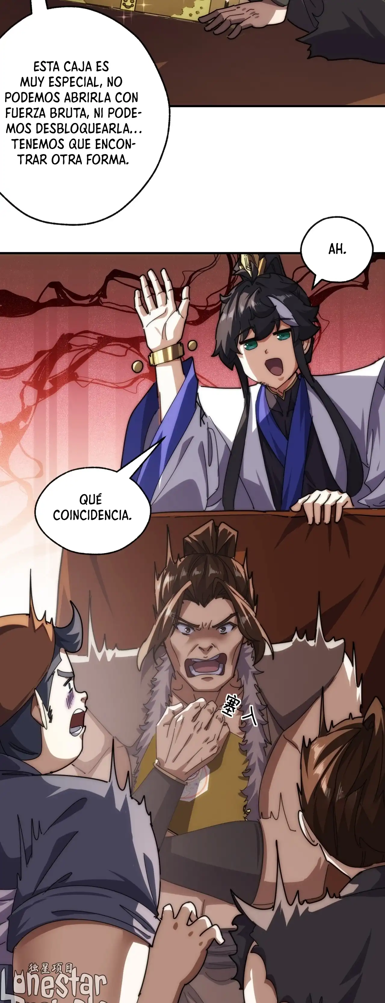 ¡Por favor mata al demonio! ¡Joven maestro! —  Capítulo 99 — 35