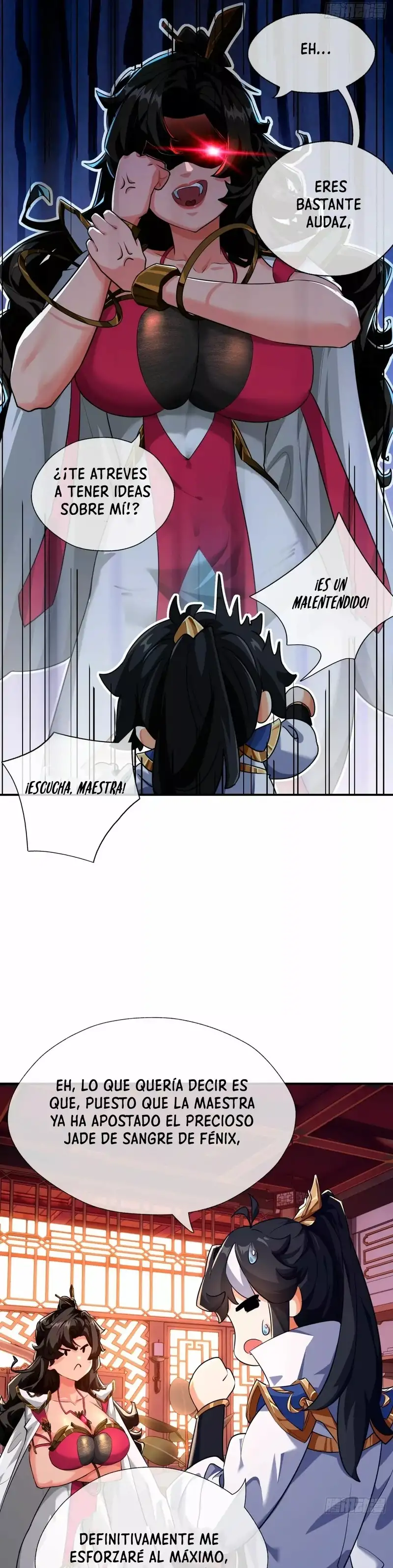 ¡Por favor mata al demonio! ¡Joven maestro! —  Capítulo 4 — 9