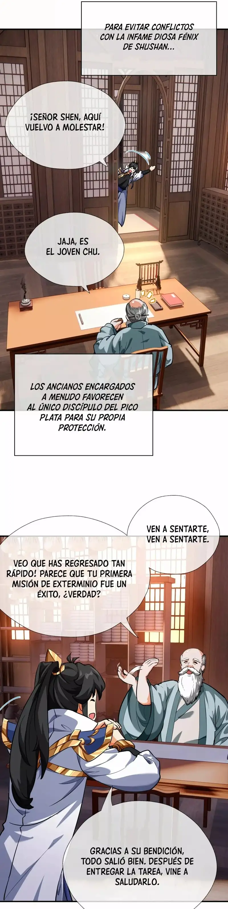 ¡Por favor mata al demonio! ¡Joven maestro! —  Capítulo 4 — 19